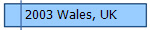  2003 Wales, UK