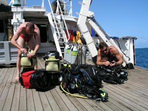 Vorbereitung der Ausr�stung