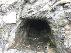 Eingestrzter Tunnel am Eisjchl