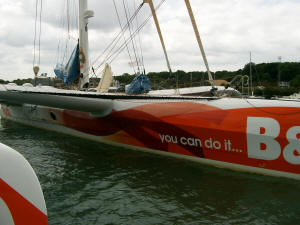 Der Trimaran von Ellen MacArthur