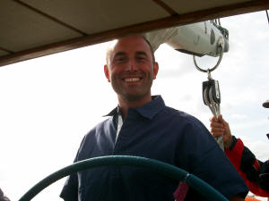 Die heutige Strecke segel ich komplett