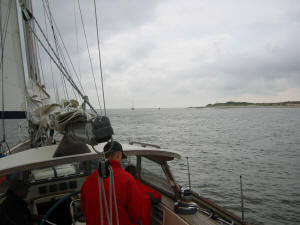 Auf See vor Vlieland