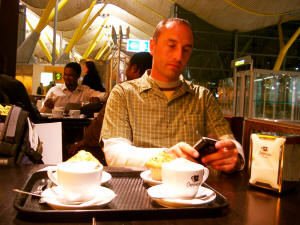 Cappuccino in Madrid